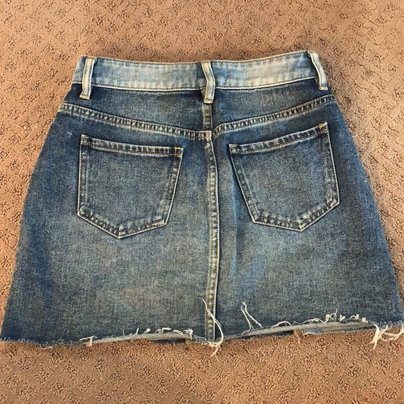 Pacsun Two Tone Patch Skirt - Picture 2 of 4